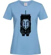 Женская футболка World of Tanks STRV Голубой фото