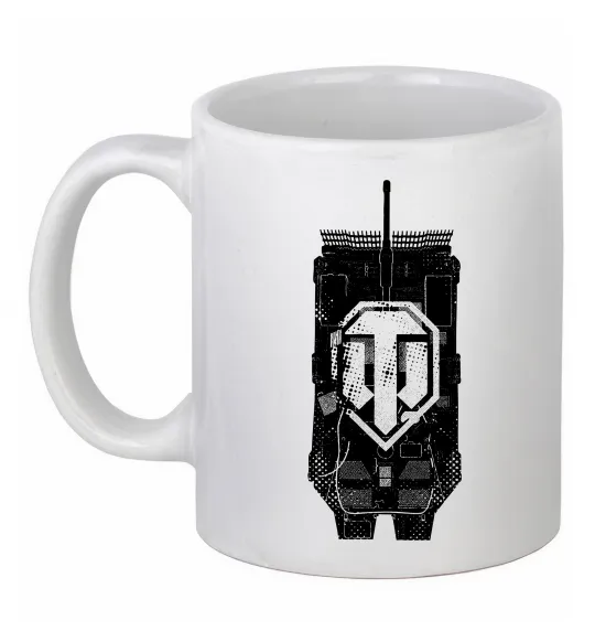 Чашка керамічна World of Tanks STRV Білий фото