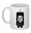Чашка керамічна World of Tanks STRV Білий фото