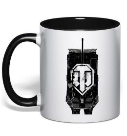Чашка з кольоровою ручкою World of Tanks STRV