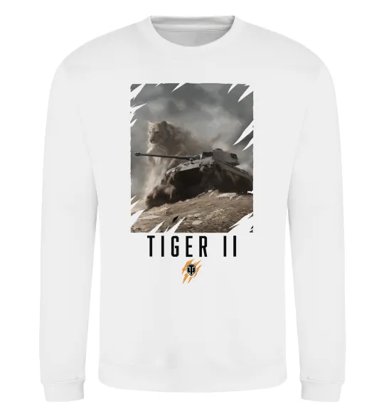 Світшот WoT Tiger II Білий фото
