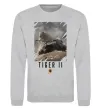 Світшот WoT Tiger II Сірий меланж фото