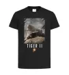 Дитяча футболка WoT Tiger II Чорний фото