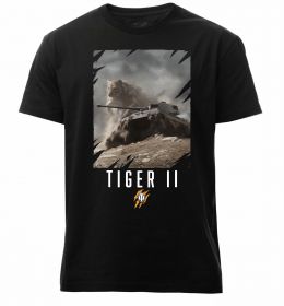 Чоловіча преміум футболка WoT Tiger II Чоловіча преміум футболка WoT Tiger II
