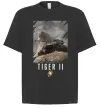 Футболка Оверсайз WoT Tiger II Чорний фото