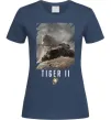 Жіноча футболка WoT Tiger II Темно-синій фото