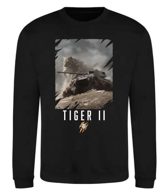 Світшот WoT Tiger II Чорний фото