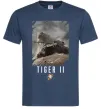 Чоловіча футболка WoT Tiger II Темно-синій фото