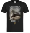 Чоловіча футболка WoT Tiger II Чорний фото