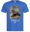 Чоловіча футболка WoT Tiger II Яскраво-синій фото