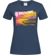Жіноча футболка WoT art Темно-синій фото