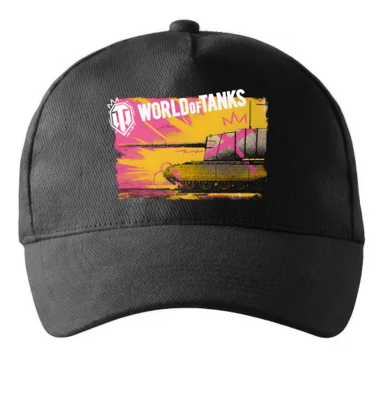 Кепка WoT art Чорний фото