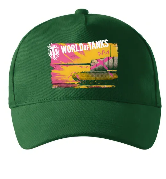 Кепка WoT art Темно-зелений фото