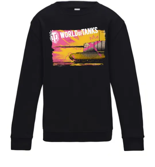 Дитячий світшот WoT art Чорний фото