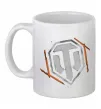 Чашка керамічна World of Tanks logo spray Білий фото