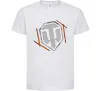 Дитяча футболка World of Tanks logo spray Білий фото