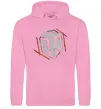 Чоловіча толстовка (худі) World of Tanks logo spray Рожевий фото