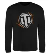 Світшот World of Tanks logo spray Чорний фото