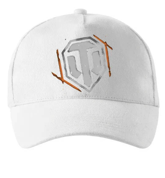 Кепка World of Tanks logo spray Білий фото