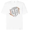 Футболка Оверсайз World of Tanks logo spray Білий фото
