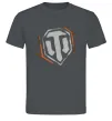 Чоловіча футболка World of Tanks logo spray Графіт фото