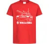 Дитяча футболка World of Tank Червоний фото