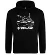 Чоловіча толстовка (худі) World of Tank Чорний фото
