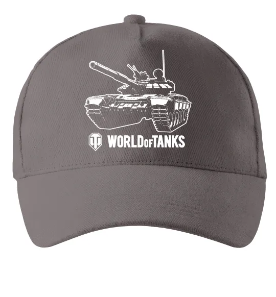 Кепка World of Tank Сірий фото