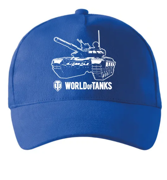 Кепка World of Tank Яскраво-синій фото