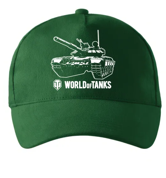 Кепка World of Tank Темно-зелений фото