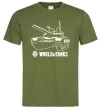 Чоловіча футболка World of Tank Оливковий фото