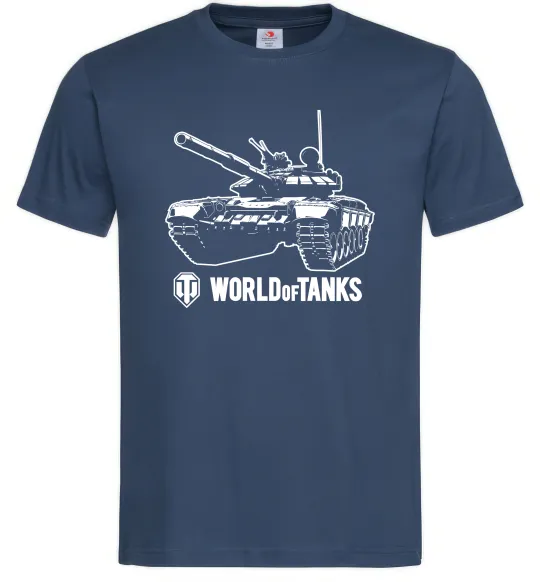 Чоловіча футболка World of Tank Темно-синій фото