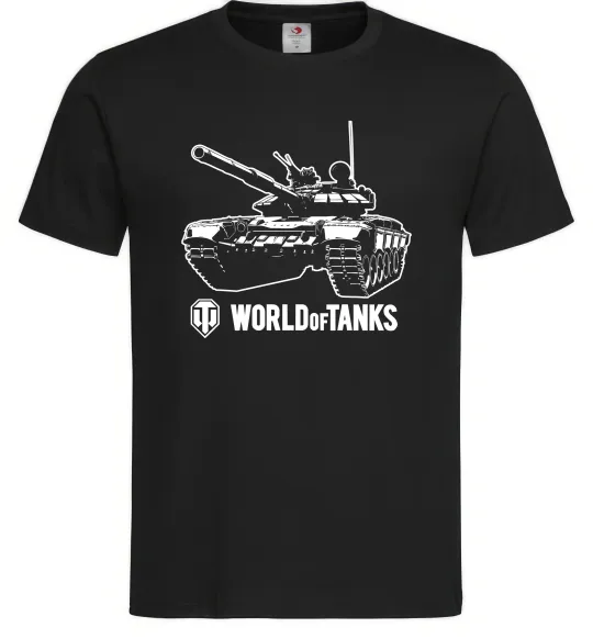 Чоловіча футболка World of Tank Чорний фото