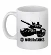 Чашка керамічна World of Tank Білий фото