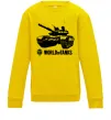Дитячий світшот World of Tank Сонячно жовтий фото