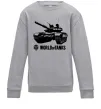 Дитячий світшот World of Tank Сірий меланж фото