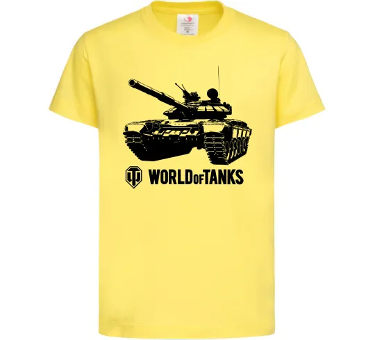 Дитяча футболка World of Tank Лимонний фото