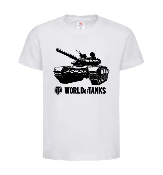 Дитяча футболка World of Tank Білий фото