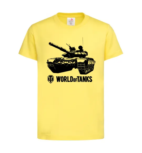 Дитяча футболка World of Tank Лимонний фото