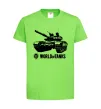 Дитяча футболка World of Tank Лаймовий Дитяча футболка World of Tank Лаймовий фото