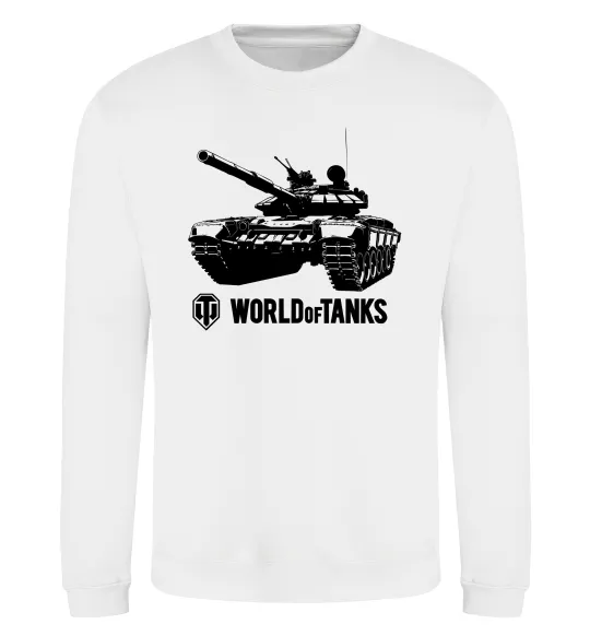 Світшот World of Tank Білий фото