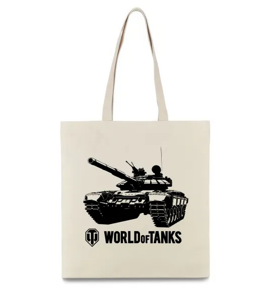 Еко-сумка World of Tank Бежевий фото