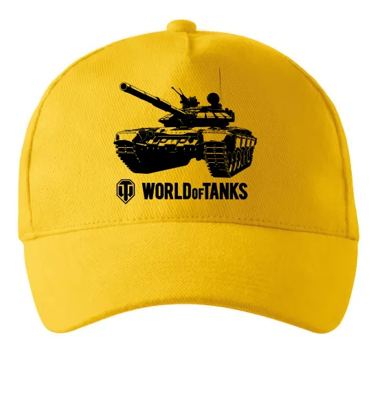 Кепка World of Tank Сонячно жовтий фото