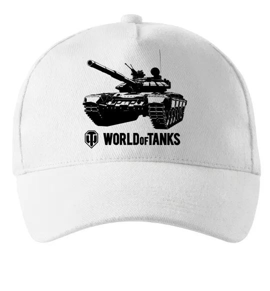 Кепка World of Tank Білий фото