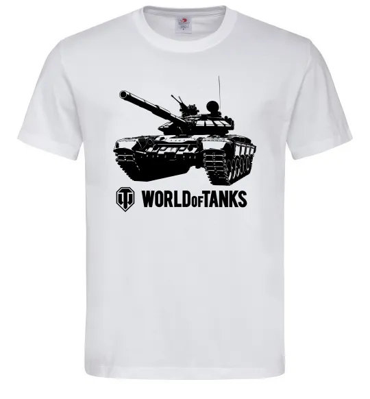 Чоловіча футболка World of Tank Білий фото