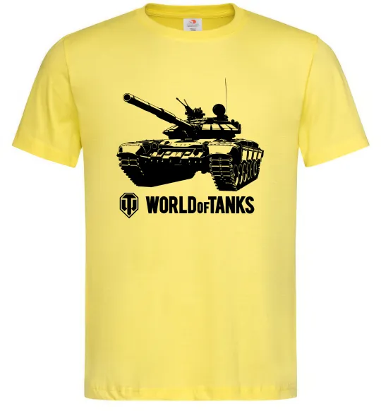 Чоловіча футболка World of Tank Лимонний фото