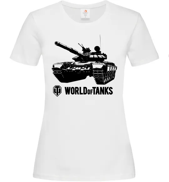 Жіноча футболка World of Tank Білий фото