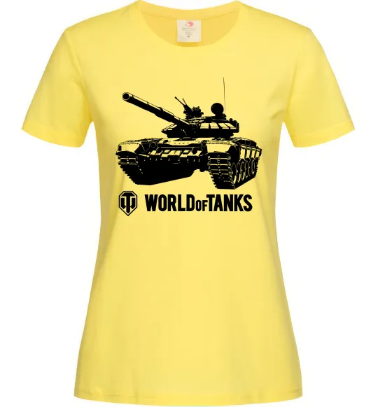 Жіноча футболка World of Tank Лимонний фото