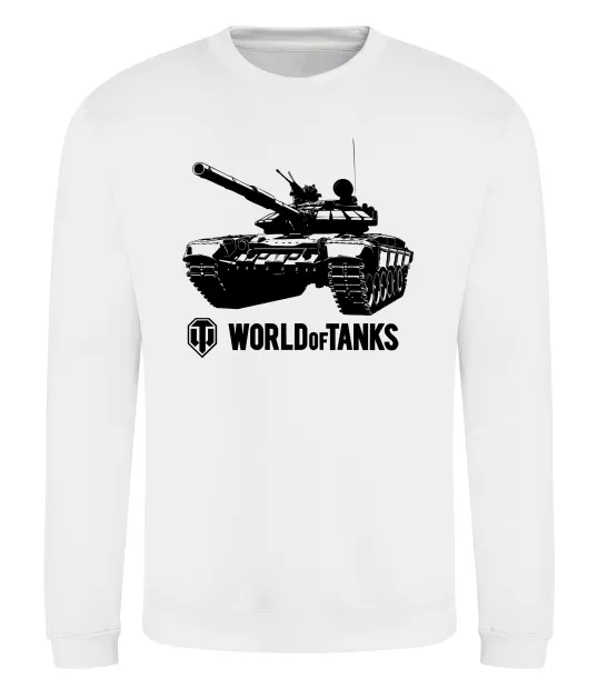 Світшот World of Tank Білий фото