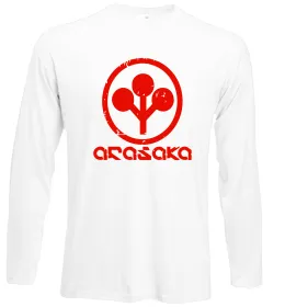 Лонгслив Cyberpunk Arasaka Белый фото